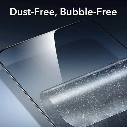 Folie de protectie Ecran ESR Armorite UltraFit pentru Apple iPhone 17 Pro, Sticla Securizata, Full Glue, Set 3 bucati