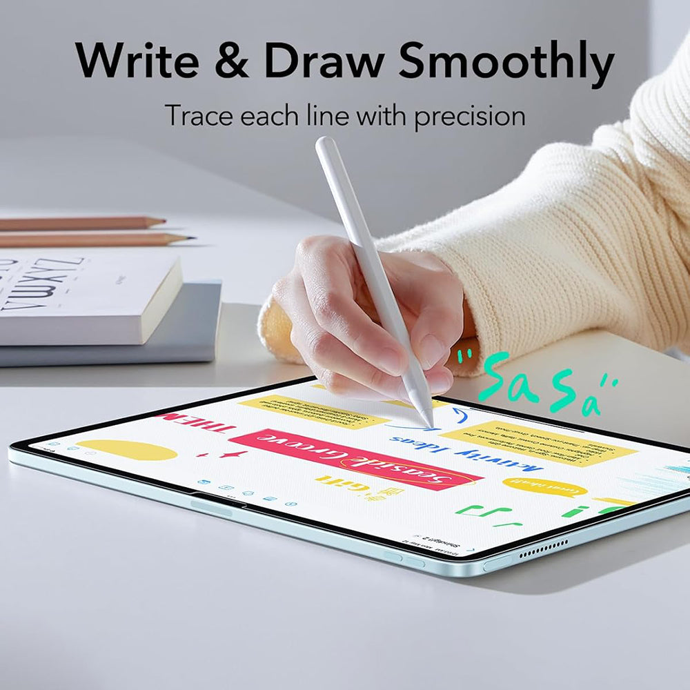 Folie de protectie Ecran ESR Paper Feel UltraFit pentru Apple iPad (2025) / (2022), Plastic, Set 2 bucati