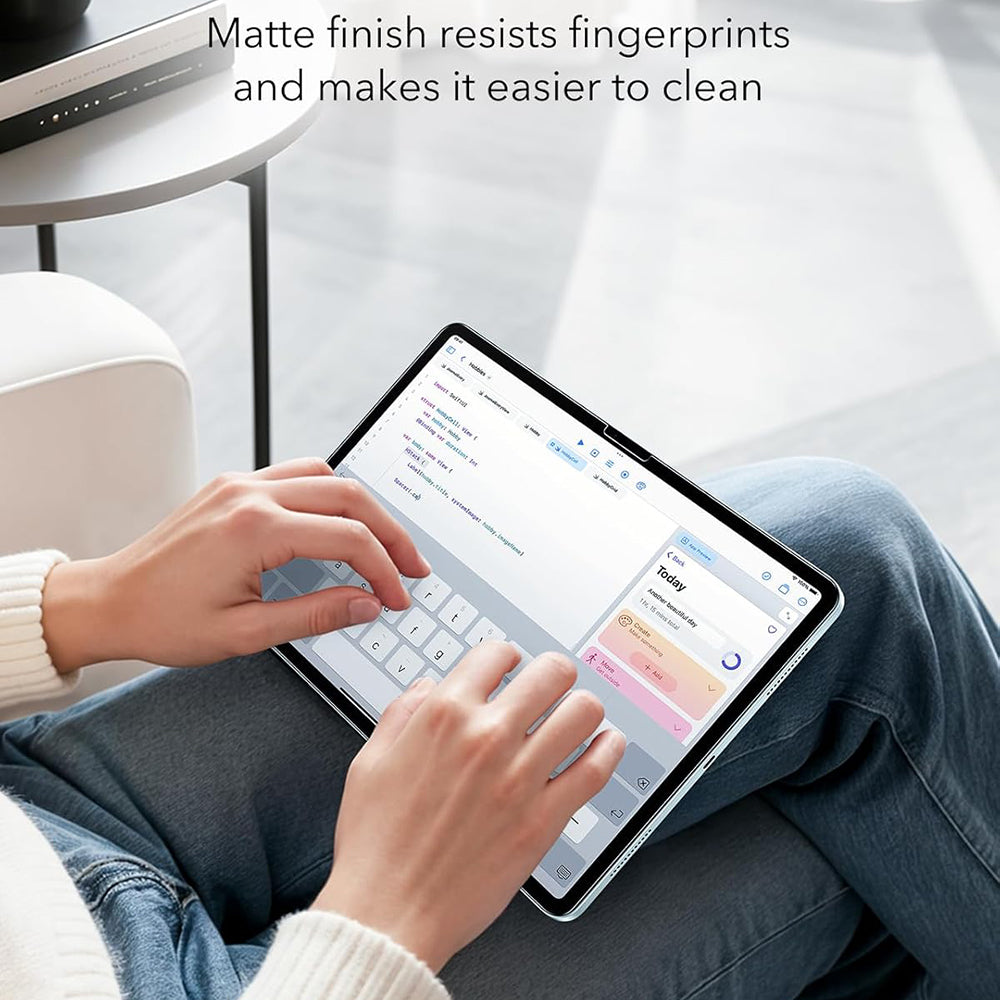 Folie de protectie Ecran ESR Paper Feel UltraFit pentru Apple iPad Air 13 (2026) / Air 13 (2025), Plastic, Set 2 bucati