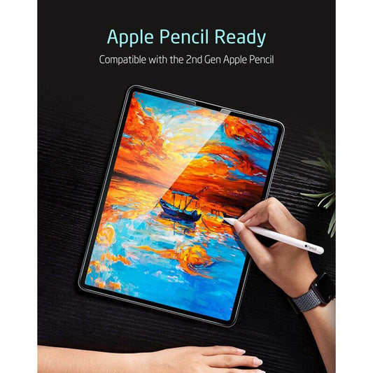 Folie de protectie Ecran ESR pentru Apple iPad Air (2022) / Pro 11 (2021) / Air (2020), Sticla Securizata, Full Glue, Set 2 bucati
