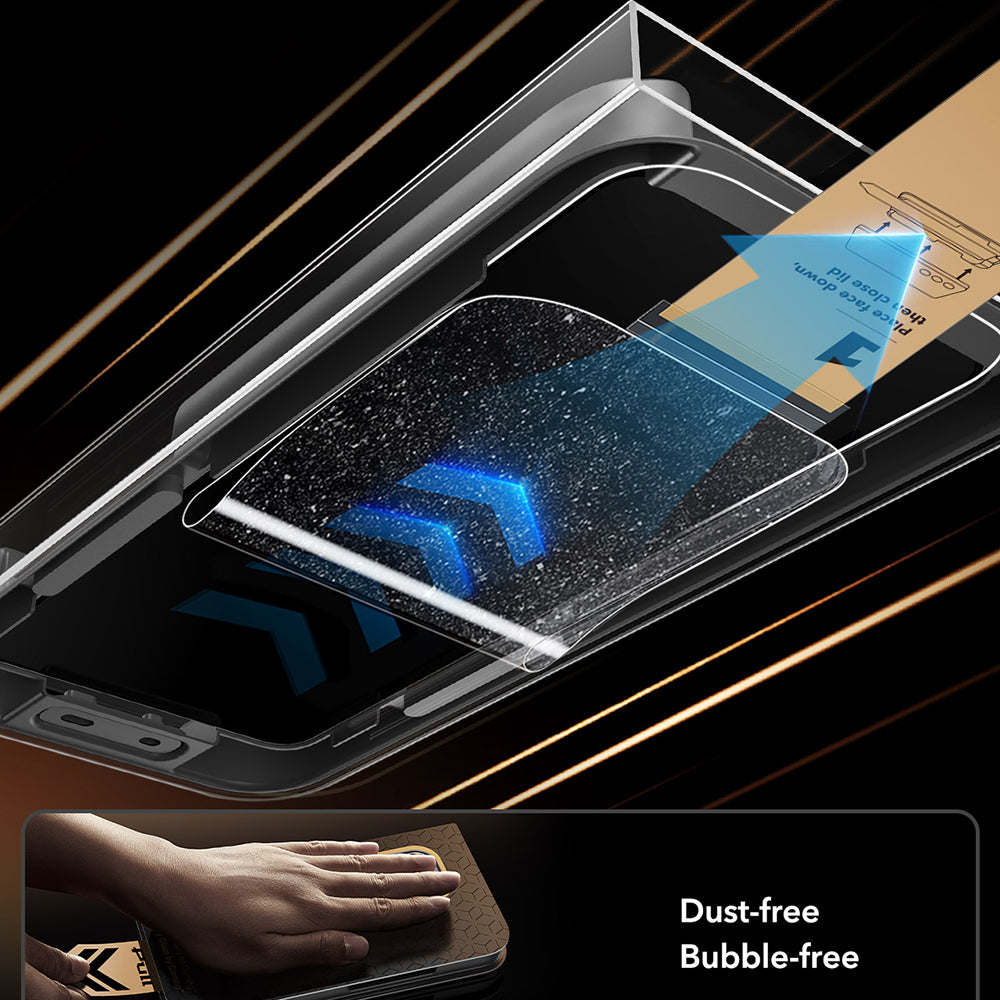 Folie de protectie Ecran ESR UltraFit Armorite Pro pentru Samsung Galaxy S26 Ultra, Sticla Securizata, Full Glue