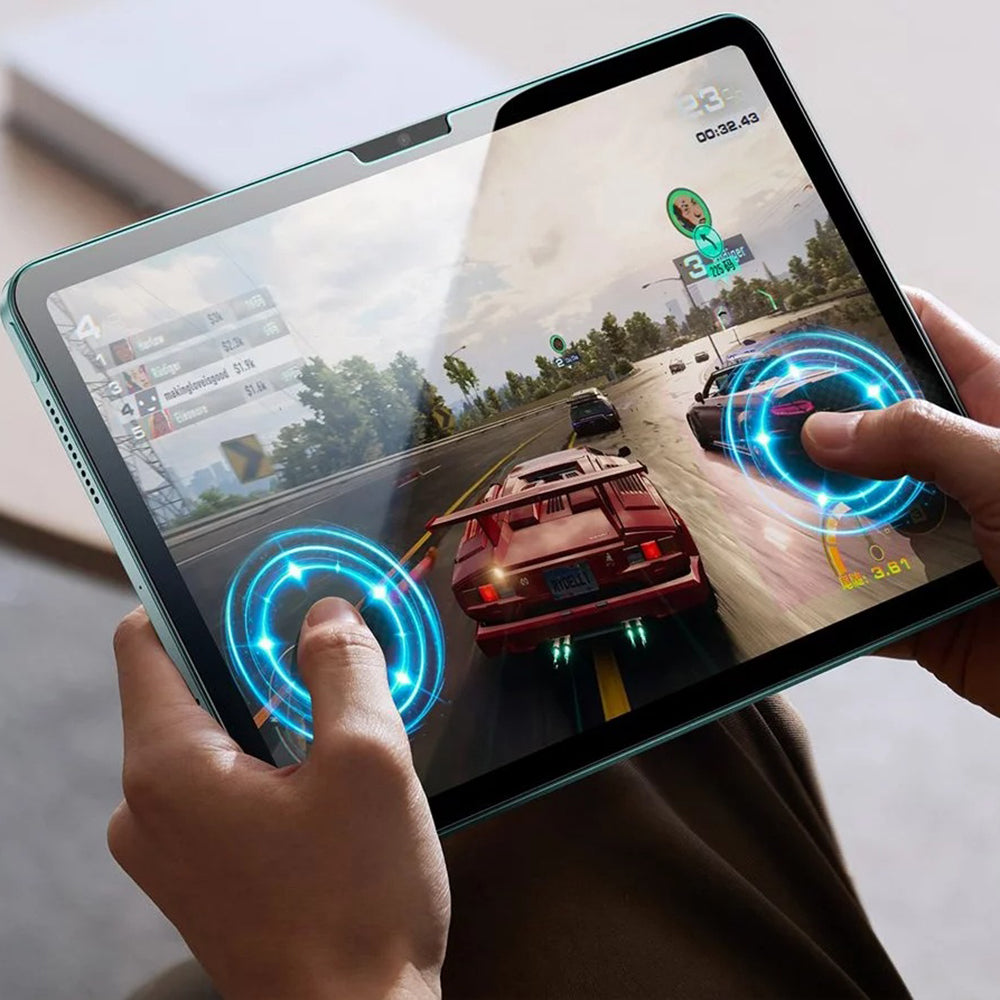 Folie de protectie Ecran ESR UltraFit pentru Apple iPad (2025) / (2022), Sticla Securizata, Full Glue, Set 2 bucati