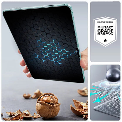 Folie de protectie Ecran ESR UltraFit pentru Apple iPad Air 11 (2025) / Air 11 (2024), Sticla Securizata, Full Glue, Set 2 bucati