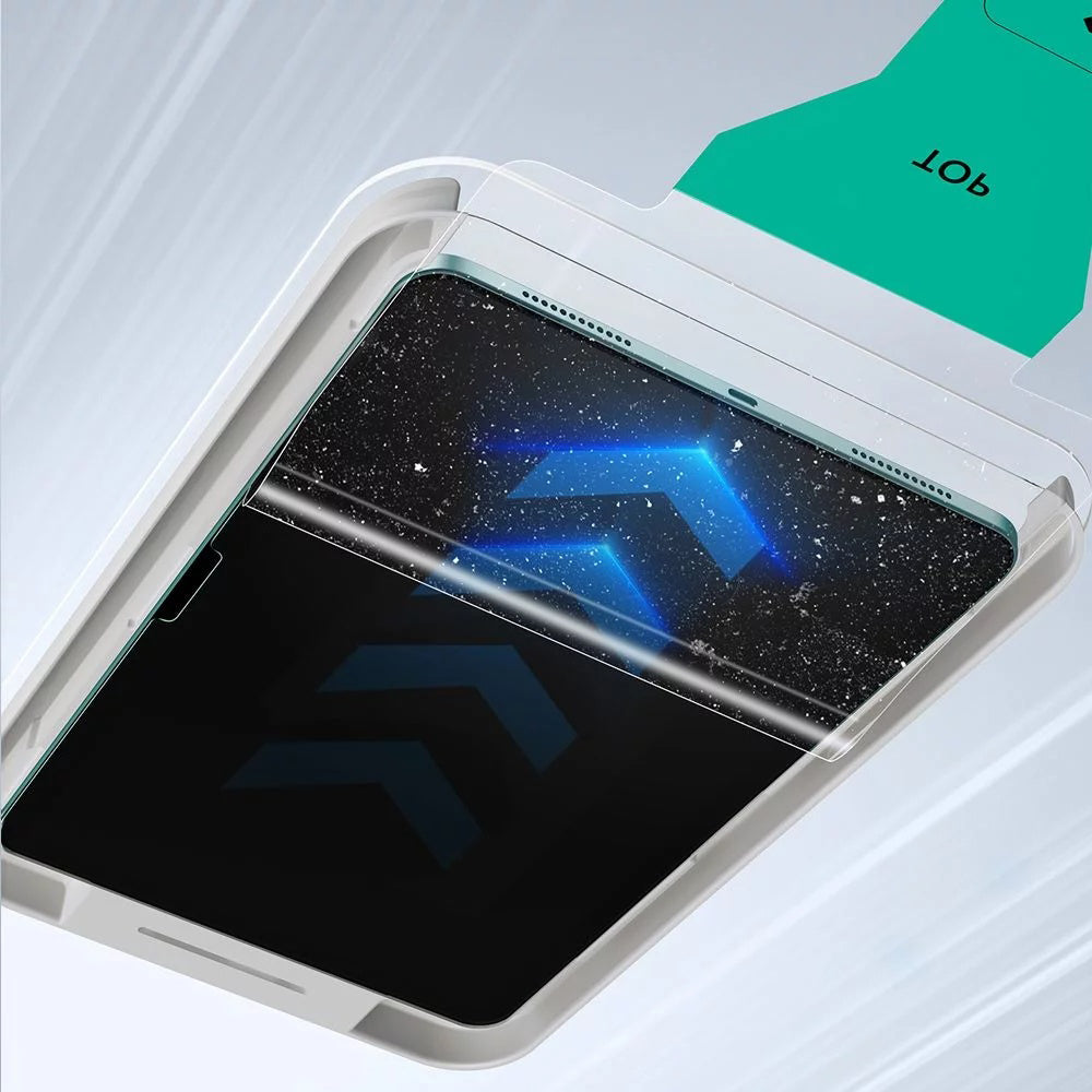 Folie de protectie Ecran ESR UltraFit pentru Apple iPad Air 11 (2025) / Air 11 (2024), Sticla Securizata, Full Glue, Set 2 bucati