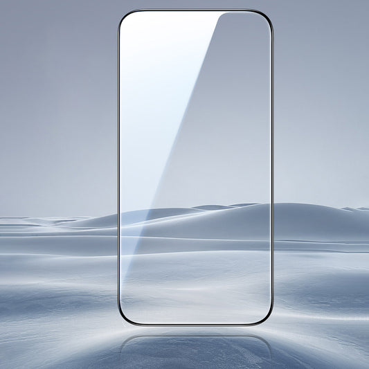 Folie de protectie Ecran ESR UltraFit pentru Apple iPhone 17 Pro, Sticla Securizata, Full Glue, Neagra