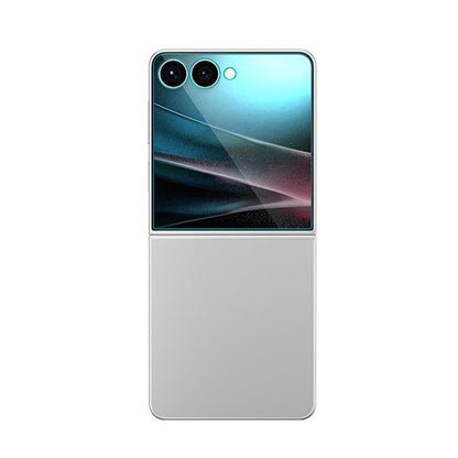 Folie de protectie Ecran Exterior Spigen GlastR EZ FIT pentru Samsung Galaxy Z Flip7 F766, Sticla Securizata, Full Glue, Set 2 bucati AGL09585