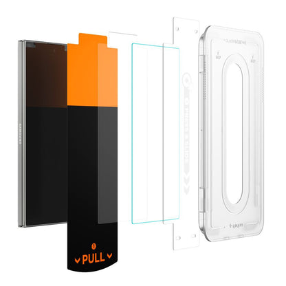 Folie de protectie Ecran Exterior Spigen GlastR EZ FIT Pro HD pentru Samsung Galaxy Z Fold7 F966, Sticla Securizata, Full Glue AGL09580