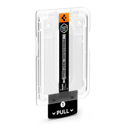 Folie de protectie Ecran Exterior Spigen GlastR EZ FIT Pro HD pentru Samsung Galaxy Z Fold8 F971, Sticla Securizata, Full Glue, Set 2 bucati AGL11943