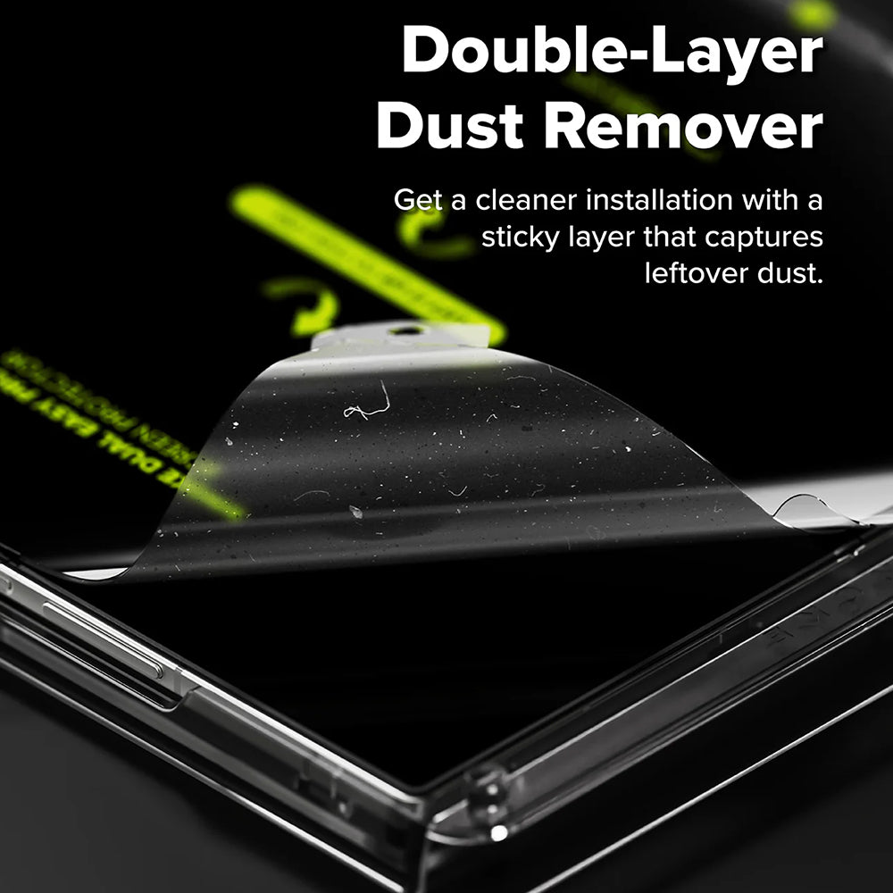 Folie de protectie Ecran Interior Ringke Dual Easy Pro pentru Samsung Galaxy Z Fold7 F966, Plastic, Set 2 bucati