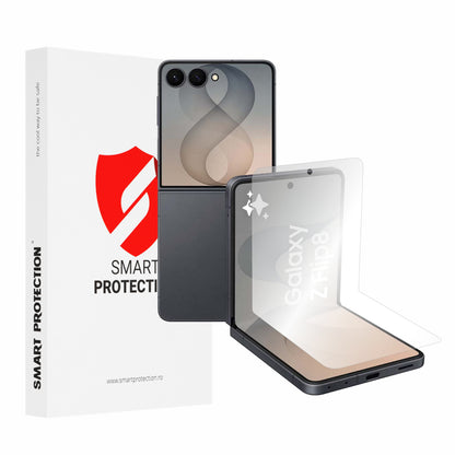 Folie de protectie Ecran Interior Smart Protection Premium Classic pentru Samsung Galaxy Z Flip8 F776, Plastic, Set 2 bucati