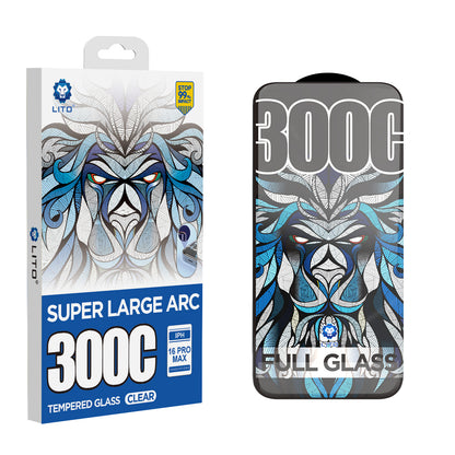 Folie de protectie Ecran Lito D+ Max 300C pentru Apple iPhone 14 Pro Max, Sticla Securizata, Full Glue