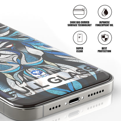 Folie de protectie Ecran Lito D+ Max 300C pentru Apple iPhone 14 Pro, Sticla Securizata, Full Glue