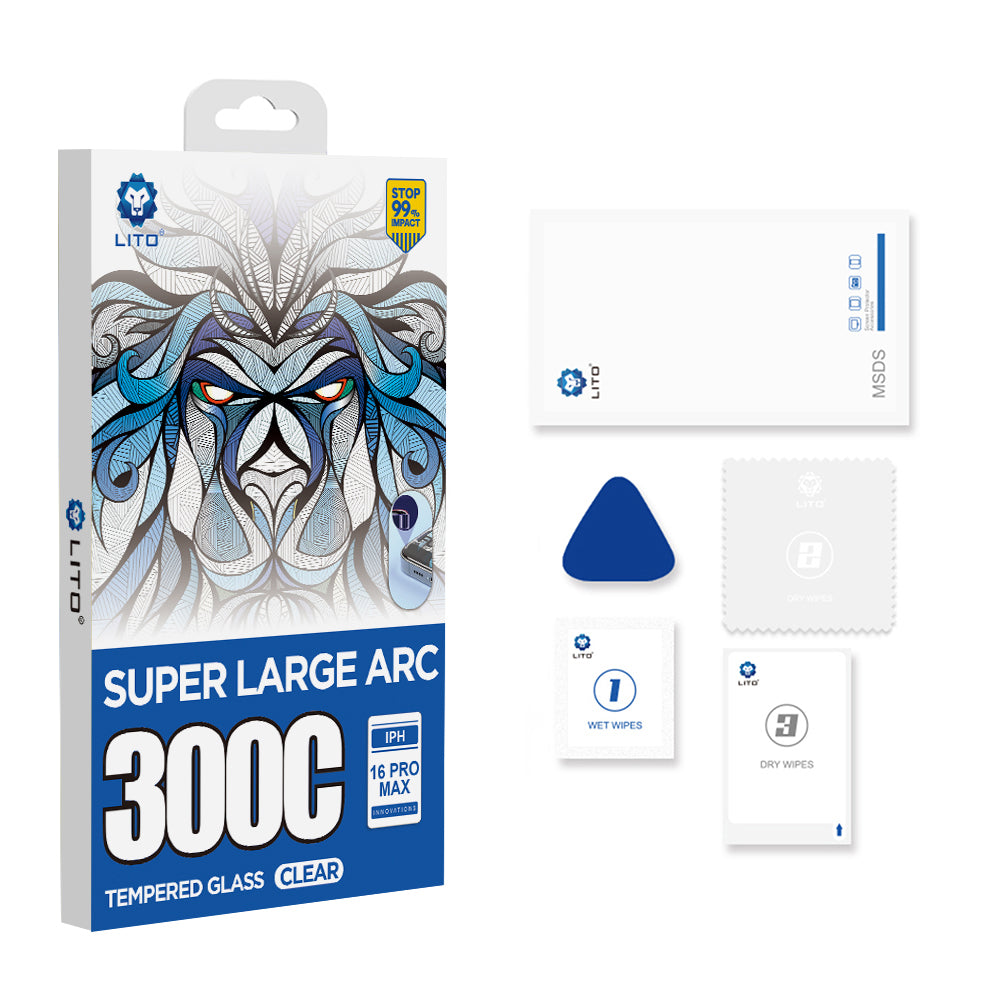 Folie de protectie Ecran Lito D+ Max 300C pentru Apple iPhone 15, Sticla Securizata, Full Glue