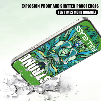 Folie de protectie Ecran Exterior Lito D+ Max Strong pentru Apple iPhone Duo, Sticla Securizata, Full Glue, Neagra