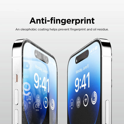 Folie de protectie Ecran Mata Anank 5X Reinforced pentru Apple iPhone 17, Sticla Securizata, Full Glue, 2.5D, Neagra
