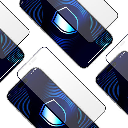 Folie de protectie Ecran Matte 3MK HardGlass Max pentru Apple iPhone 17 Air, Sticla Securizata, Full Glue, Neagra