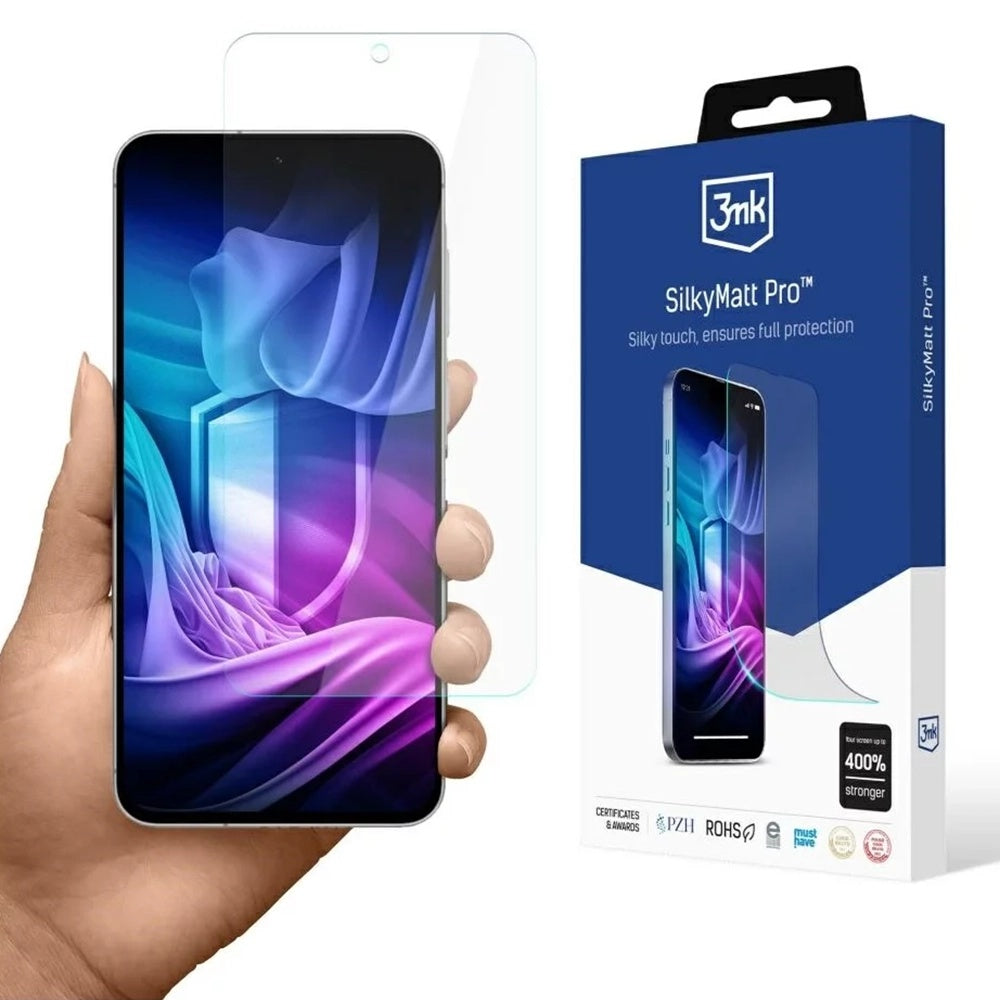 Folie de protectie Ecran Matte 3MK Silky Pro pentru Samsung Galaxy A36 A366, Plastic