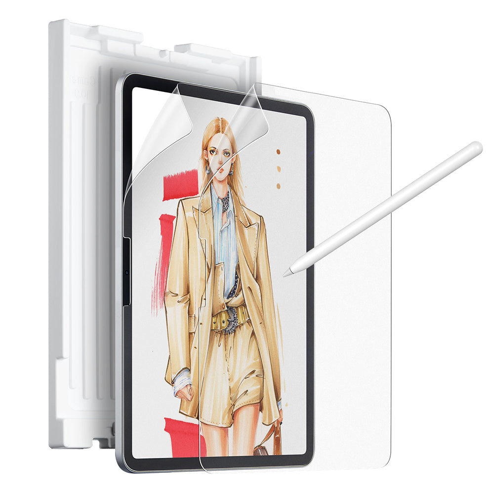 Folie de protectie Ecran Matte ESR Paper Feel pentru Apple iPad Air 11 (2026) / Air 11 (2025), Plastic, Set 2 bucati