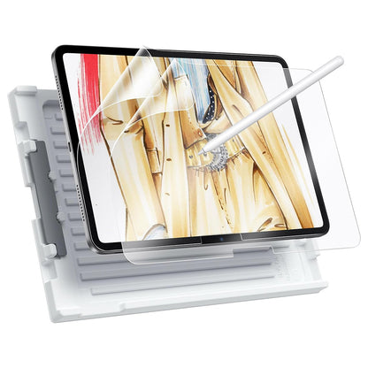 Folie de protectie Ecran Matte ESR Paper Feel pentru Apple iPad Air 13 (2026) / Pro 13 (2025), Plastic, Full Glue, Set 2 bucati