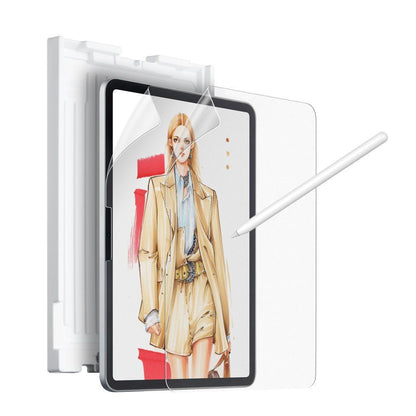 Folie de protectie Ecran Matte ESR Paper Feel pentru Apple iPad Air 13 (2026) / Pro 13 (2025), Plastic, Full Glue, Set 2 bucati