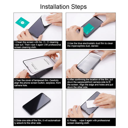 Folie de protectie Ecran Exterior Nillkin CP+ Pro pentru Samsung Galaxy Z Flip8 F776 / Z Flip7 F766, Sticla Securizata, Full Glue, Neagra