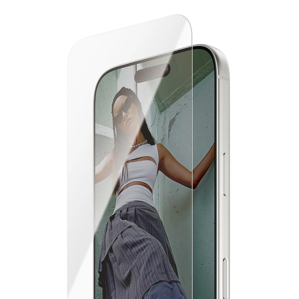 Folie de protectie Ecran PanzerGlass Safe. Ultra-Wide Fit EasyAligner pentru Apple iPhone 17 Pro, Sticla Securizata, Full Glue