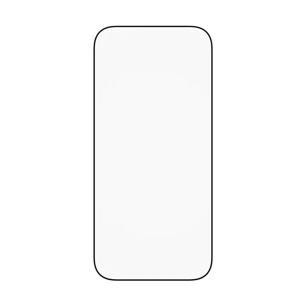 Folie de protectie Ecran PanzerGlass Ultra-Wide Ceramic II EasyAligner pentru Apple iPhone 17 / 16 Pro, Sticla Securizata, Full Glue, Neagra