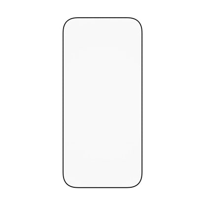 Folie de protectie Ecran PanzerGlass Ultra-Wide Ceramic II EasyAligner pentru Apple iPhone 17 / 16 Pro, Sticla Securizata, Full Glue, Neagra