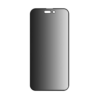 Folie de protectie Ecran Privacy Anank 1X Reinforced 360 pentru Apple iPhone 16, Sticla Securizata, Full Glue, 2.5D