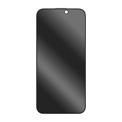 Folie de protectie Ecran Privacy Blueo Anti-Peep pentru Apple iPhone 15 Pro Max, Sticla Securizata, Full Glue