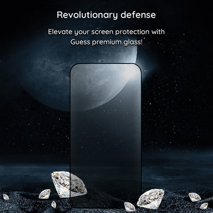 Folie de protectie Ecran Privacy Guess pentru Apple iPhone 16 Pro Max, Sticla Securizata, Full Glue, 2.5D, GUTGP16XBOKGCIP