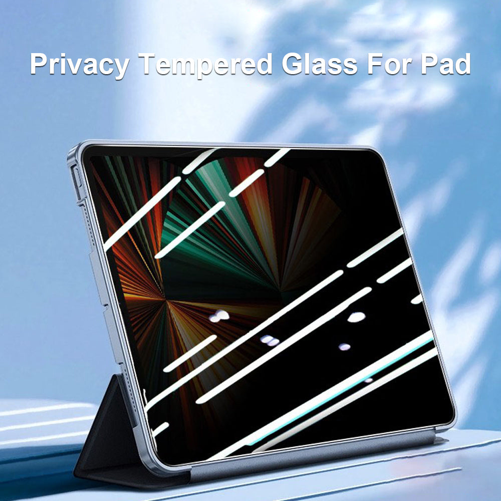 Folie de protectie Ecran Privacy Lito Classic pentru Apple iPad Air 13 (2026) / Air 13 (2024), Sticla Securizata, Full Glue, 2.5D