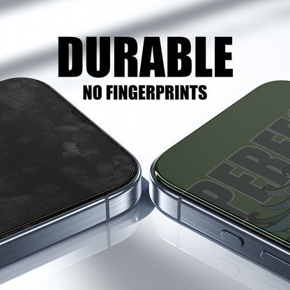 Folie de protectie Ecran Exterior Privacy Lito D+ Max Strong pentru Apple iPhone Duo, Sticla Securizata, Full Glue