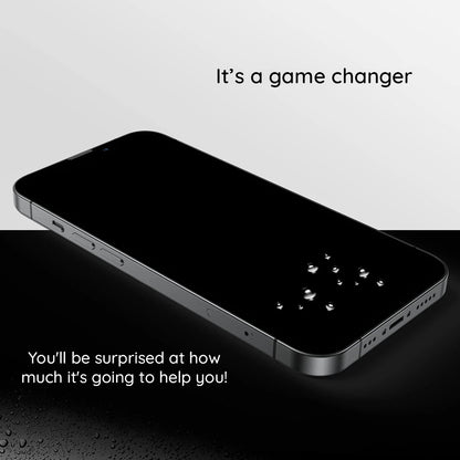 Folie de protectie Ecran Privacy Lito HD Pro pentru Apple iPhone 15 Plus, Sticla Securizata, Full Glue