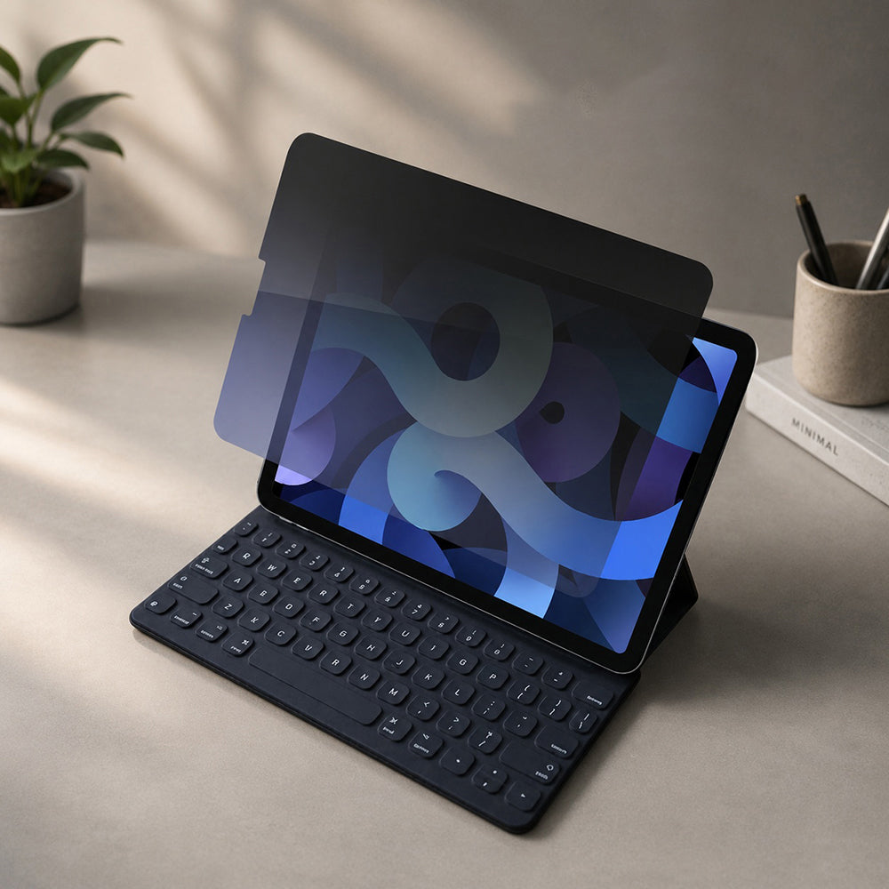 Folie de protectie Ecran Privacy Techsuit ArmorGlass CrystalHD pentru Samsung Galaxy Tab S10 Lite, Sticla Securizata, Full Glue, Set 2 bucati