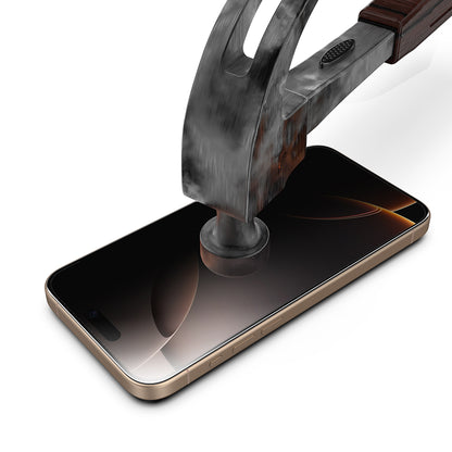 Folie de protectie Ecran Privacy Techsuit TitanGlass pentru Apple iPhone 17 Pro Max, Sticla Securizata, Full Glue, Set 2 bucati