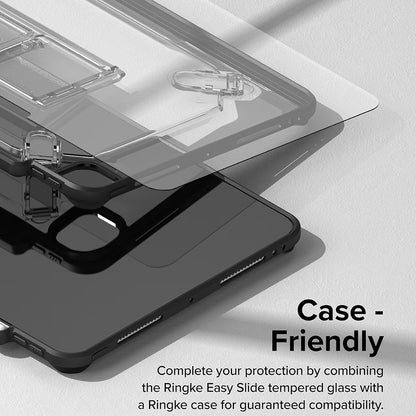 Folie de protectie Ecran Ringke Easy Slide pentru Apple iPad Pro 11 (2024), Sticla Securizata, Full Glue