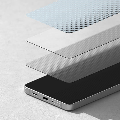 Folie de protectie Ecran Ringke Easy Slide pentru Samsung Galaxy S26 Ultra, Sticla Securizata, Full Glue, Set 2 bucati