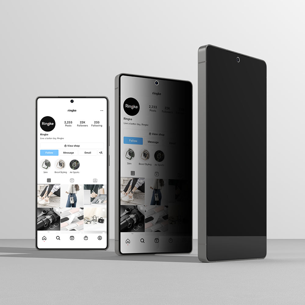 Folie de protectie Ecran Ringke Easy Slide pentru Samsung Galaxy S26 Ultra, Sticla Securizata, Full Glue, Set 2 bucati, Neagra