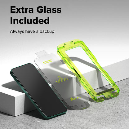 Folie de protectie Ecran Ringke Easy Slide pentru Xiaomi 17 Ultra, Sticla Securizata, Full Glue, Set 2 bucati