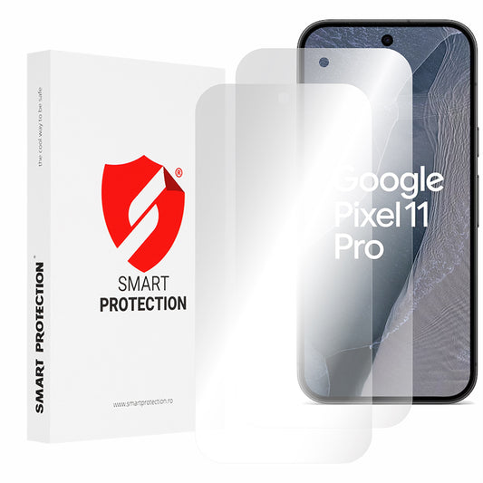 Folie de protectie Ecran Smart Protection Premium Classic pentru Google Pixel 11 Pro, Plastic, Set 2 bucati