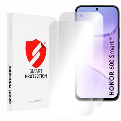 Folie de protectie Ecran Smart Protection Premium Classic pentru Honor 600 Smart, Plastic, Set 2 bucati