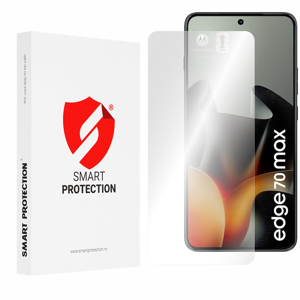 Folie de protectie Ecran Smart Protection Premium Classic pentru Motorola Edge 70 Max, Plastic, Set 2 bucati