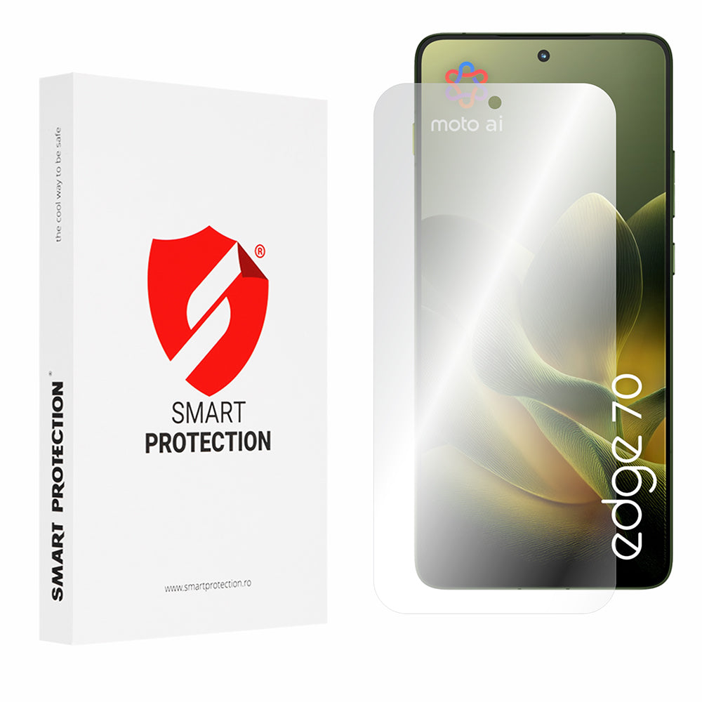 Folie de protectie Ecran Smart Protection Premium Classic pentru Motorola Edge 70, Plastic, Set 2 bucati