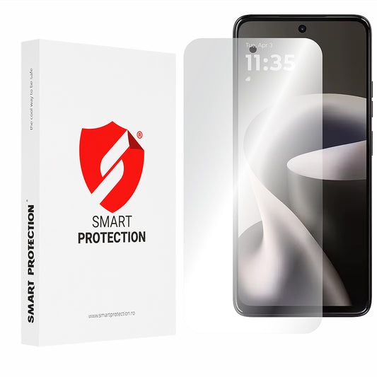 Folie de protectie Ecran Smart Protection Premium Classic pentru Motorola Moto G37, Plastic, Set 2 bucati