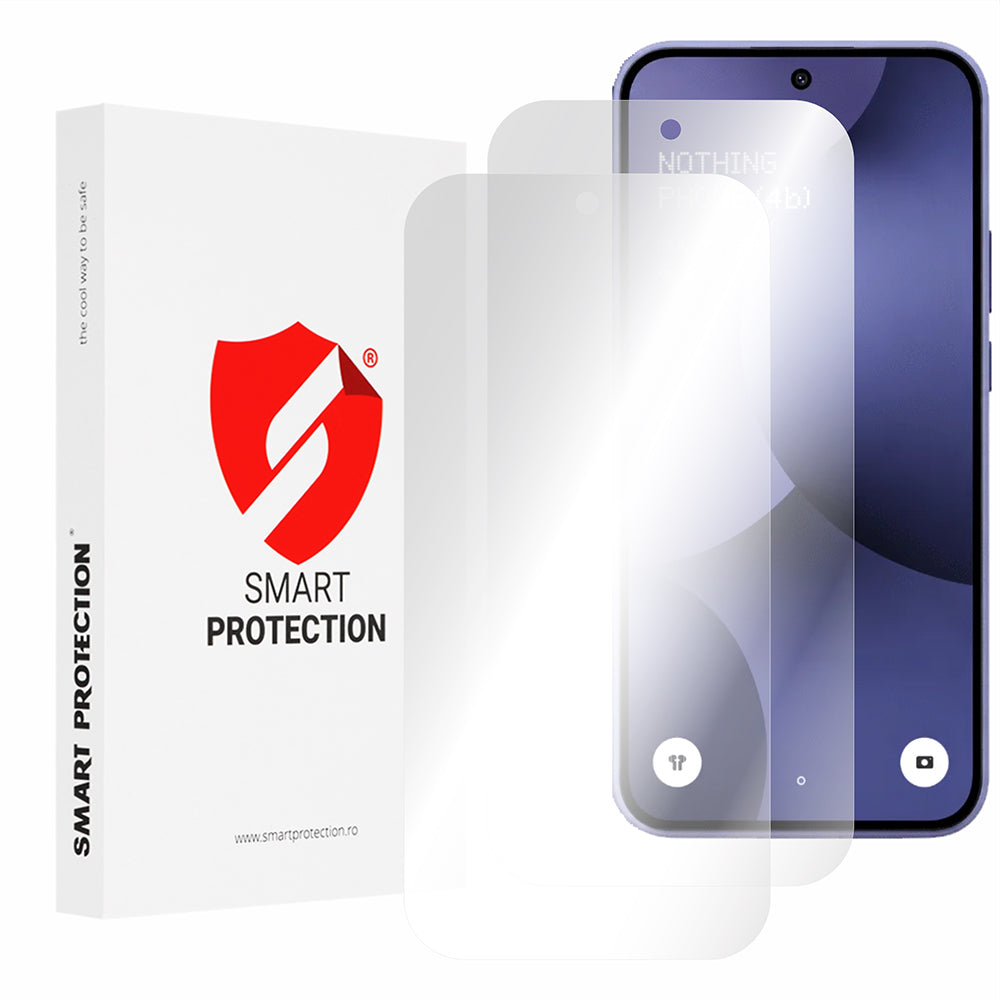 Folie de protectie Ecran Smart Protection Premium Classic pentru Nothing Phone (4b), Plastic, Set 2 bucati