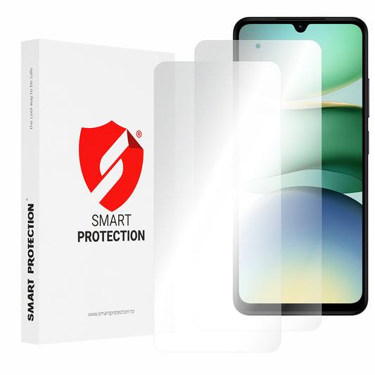 Folie de protectie Ecran Smart Protection Premium Classic pentru Xiaomi Redmi A5 4G (Standard), Plastic, Set 2 bucati