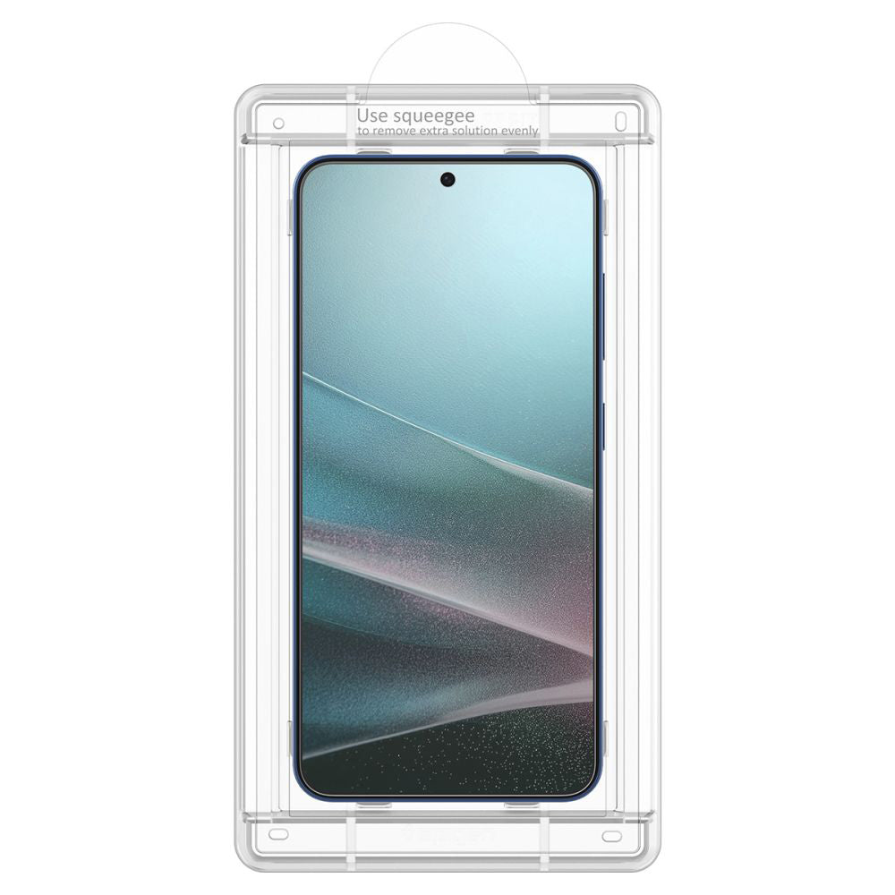 Folie de protectie Ecran Spigen Elite Shield EZ FIT HD pentru Samsung Galaxy S25 S931, Plastic AFL09091