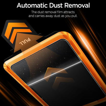 Folie de protectie Ecran Spigen GlastR Align Master T pentru Apple iPad (2025) / (2022), Sticla Securizata, Full Glue AGL11698