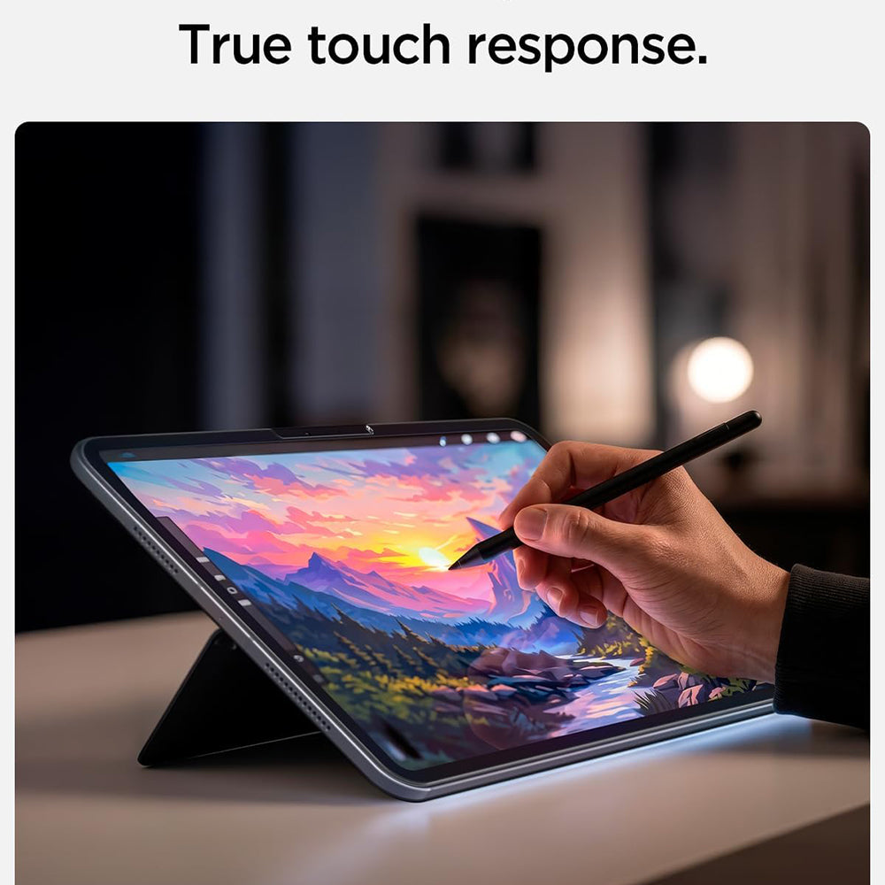 Folie de protectie Ecran Spigen GlastR Align Master T pentru Apple iPad (2025) / (2022), Sticla Securizata, Full Glue AGL11698